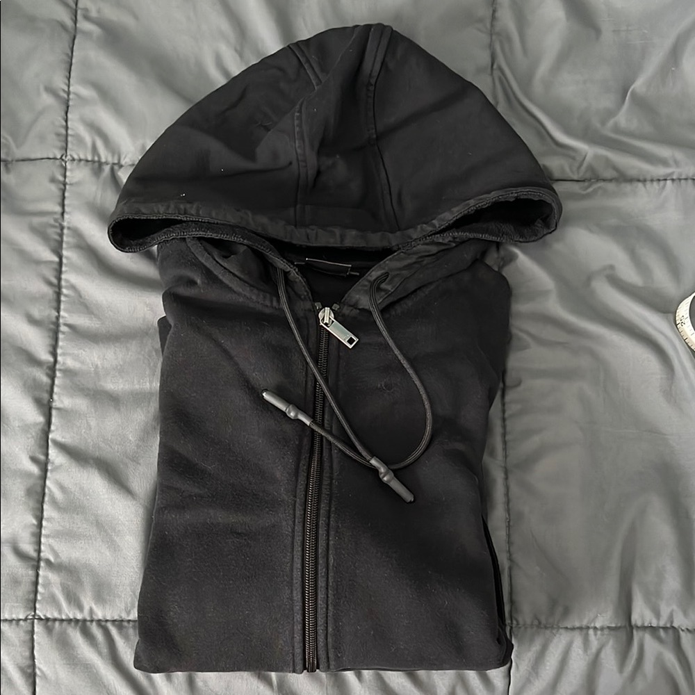 DKNY Black Full Zip Hoodie Size XS
